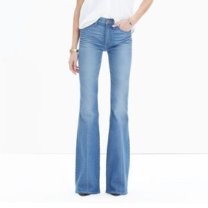 Madewell Women's Blue Flare Jeans
